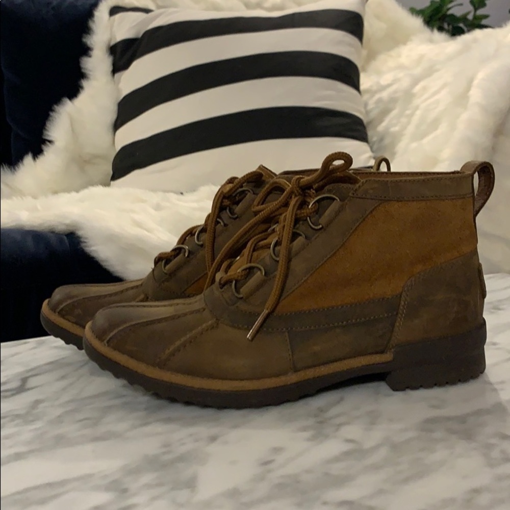 UGG Heather Boot - Chestnut Size 7